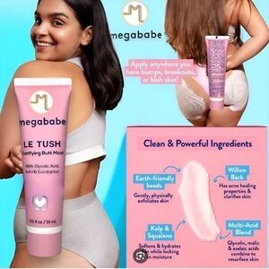 Megababe Le Tush Clarifying Butt Mask 15ml / 0.5 fl oz Travel Size